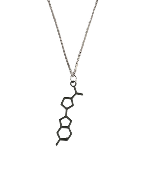 Firefly or Luciferin Molecule - Science Earrings and Necklaces