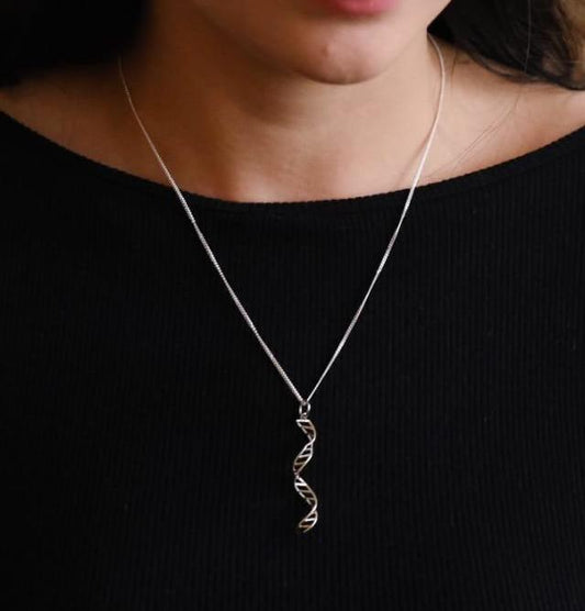 DNA Strand - Science Earrings and Necklaces