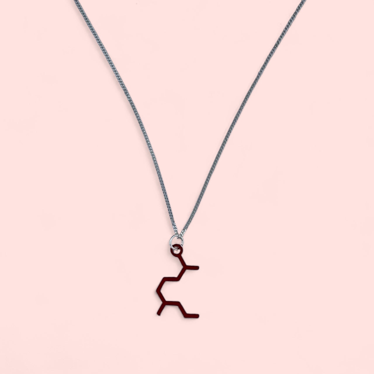Rose Molecule - Science Earrings and Necklaces