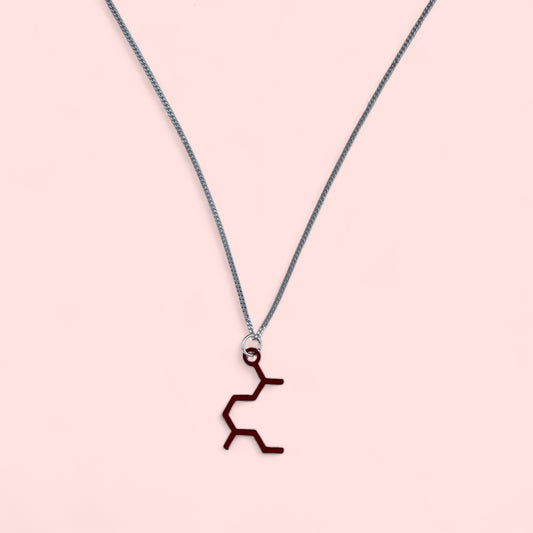 Rose Molecule - Science Earrings and Necklaces