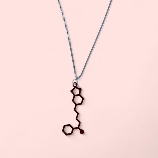 Black Pepper Molecule - Science Earrings and Necklaces
