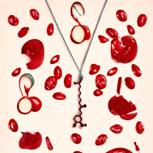 Chilli Molecule - Science Earrings and Necklaces