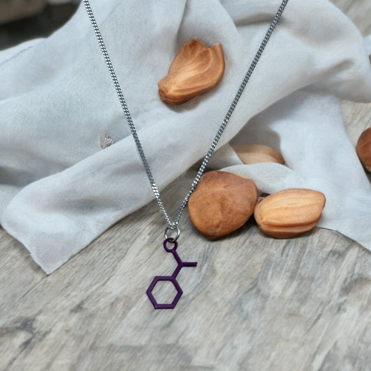 Almond Molecule - Science Earrings and Necklaces