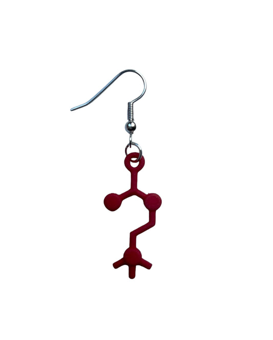 Acetylcholine Molecule - Science Earrings and Necklaces