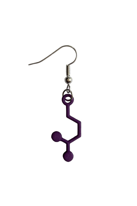 GABA Molecule - Science Earrings and Necklaces