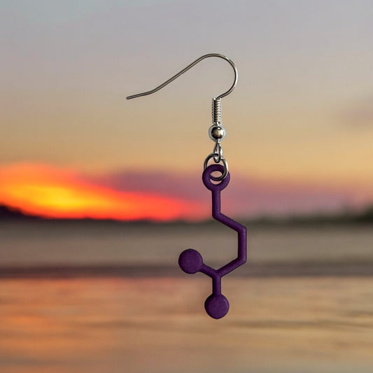 GABA Molecule - Science Earrings and Necklaces
