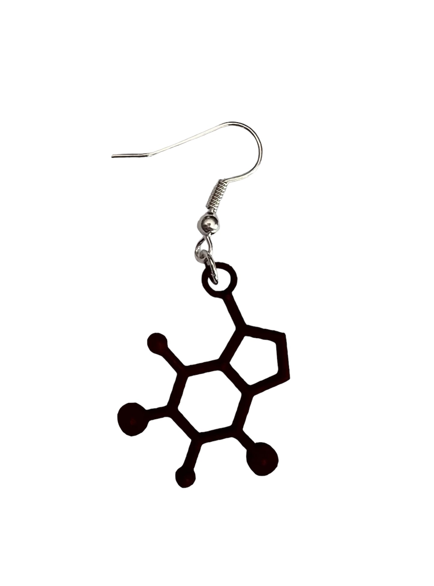 Chocolate Molecule - Science Earrings and Necklaces