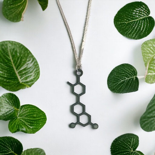 Tea Molecule - Science Earrings and Necklaces