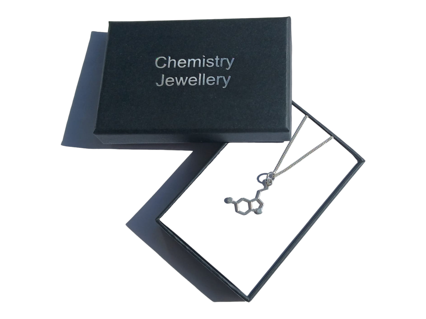Serotonin Molecule - Science Earrings and Necklaces