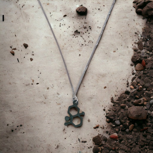 Geosimine (Earth) Molecule -  Science Earrings and Necklaces