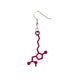Champagne Molecule - Science Earrings and Necklaces