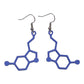 Serotonin Molecule - Science Earrings and Necklaces