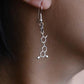 Tea Molecule - Science Earrings and Necklaces