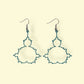 Mandelbrot Fractal Earrings and Necklaces in green